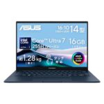 驚愕の10%割引！有機EL＆Core Ultra 7搭載ASUS Zenbook 14 OLED UX3405CAがAmazonで特価中
