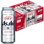 【24%OFF】アサヒ スーパードライ500ml×24本がAmazonタイムセールで破格の特価に！