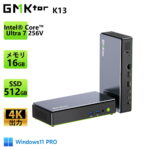 【実質20%還元】最新Intel Core Ultra搭載の高性能ミニPC「GMKtec K13」が期間限定の超特価！